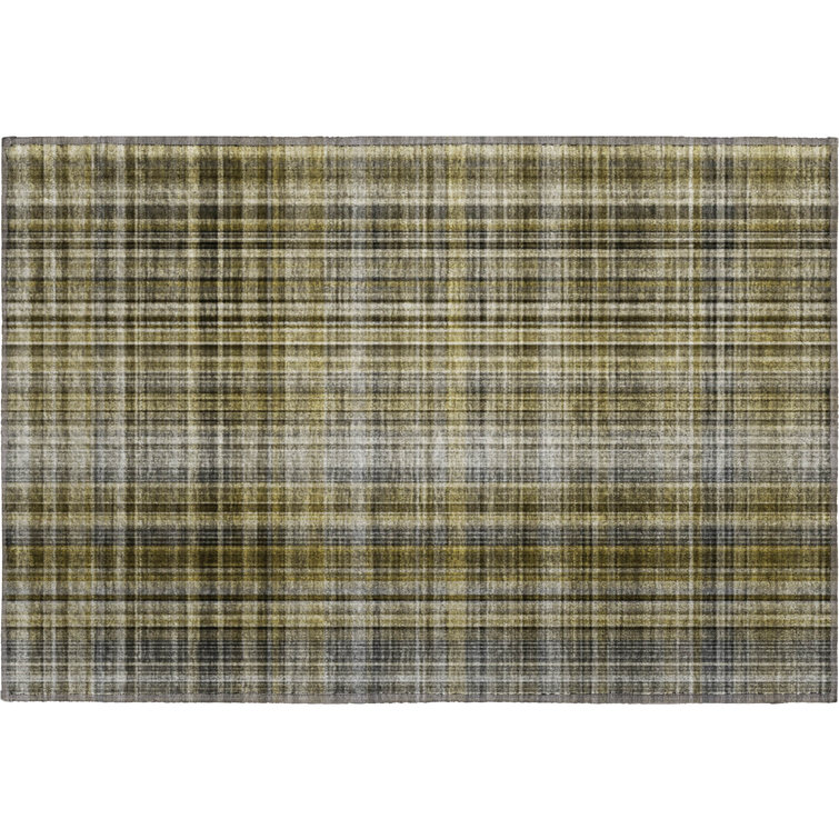 Premium Machine Washable Cerrito AMF541 Taupe Rug