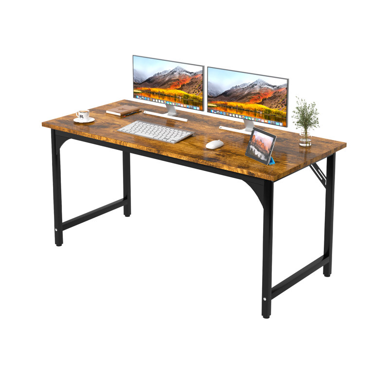 Bureau d'ordinateur, bureau de style simple et moderne pour le bureau personnel, bureau d'écriture pour étudiant, Rétro
