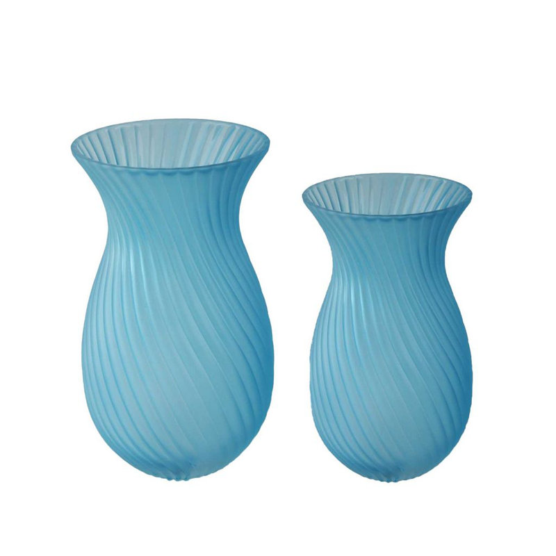 Devarion Glass Table Vase, Blue
