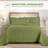Remi All Season Breathable Jacquard Geometric Fringe Cotton-Poly Blend Bedspread Set With Shams-1407699677-1407699622
