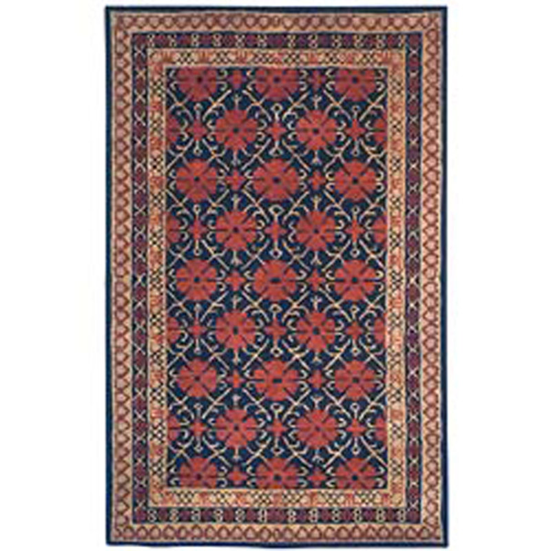 Carnasheeran Hand Tufted Wool Oriental Rug, Rectangle 4' x 6'