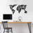 Decorative Black Metal Wall Accessory, 33.9 x 18.5 inches | 100% Metal Construction, Thickness: 0.06 inches | Easy Wall Mount Design | Stylish Home Decor for Living Room, Office, or Entryway