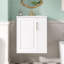 Armoire de salle de bain murale 20 po avec armoire latérale