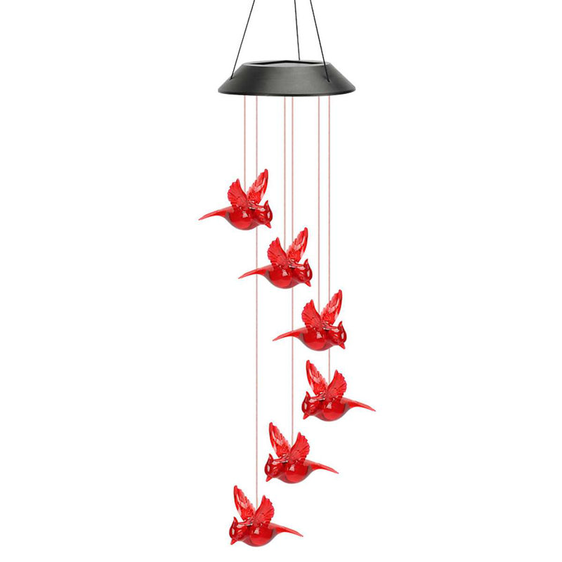Wattsville Weather Resistant Plastic Animals Wind Chime