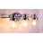  Tecumseh Iron/Glass schoolhouse LED Vanity Light-865946482