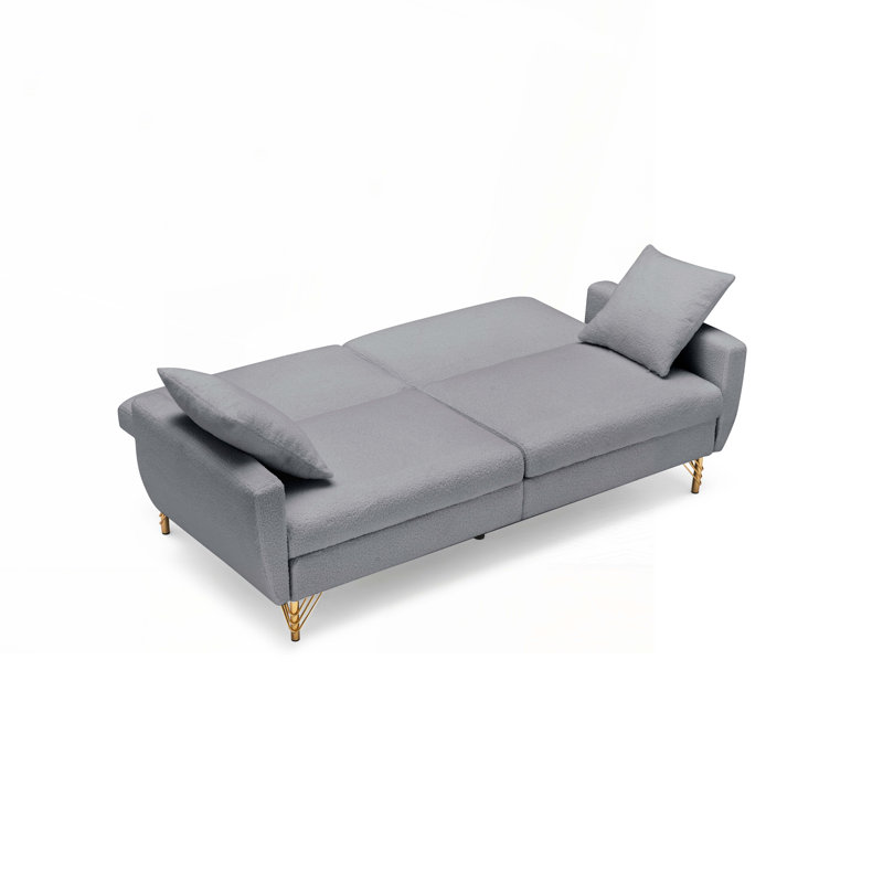 Canapé convertible Teddy, Gris
