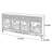 Chinese Classic Four Bucket Shoe Cabinet 18 Pair Shoe Storage Cabinet