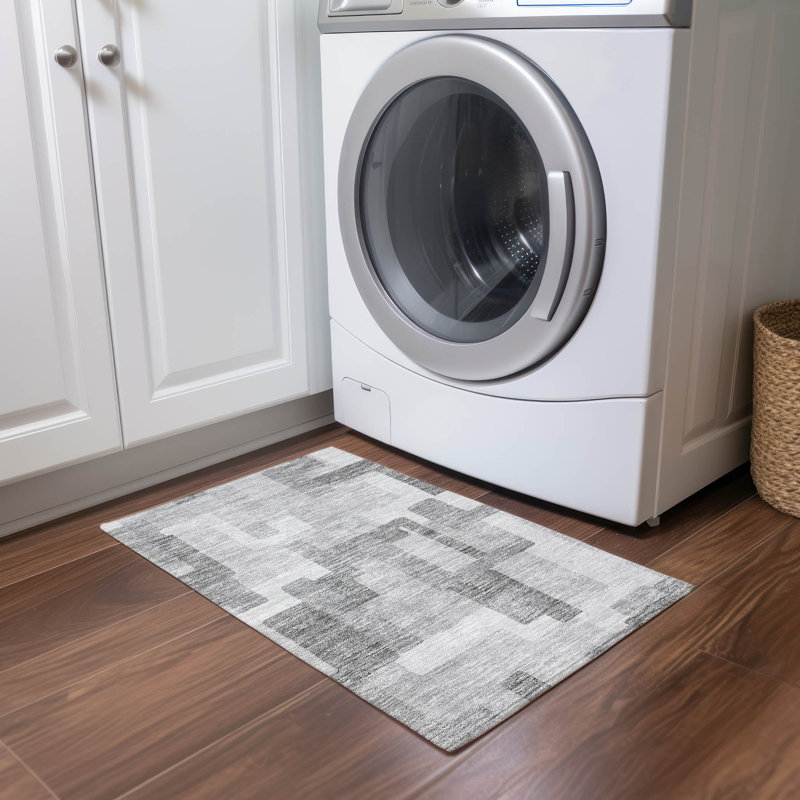  Tapis d'intérieur / extérieur antidérapant Neysa, Rectangle 1 pi 8 po x 2 pi 6 po