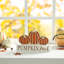 Enseigne de table citrouille 11,75 po L PUMPKIN