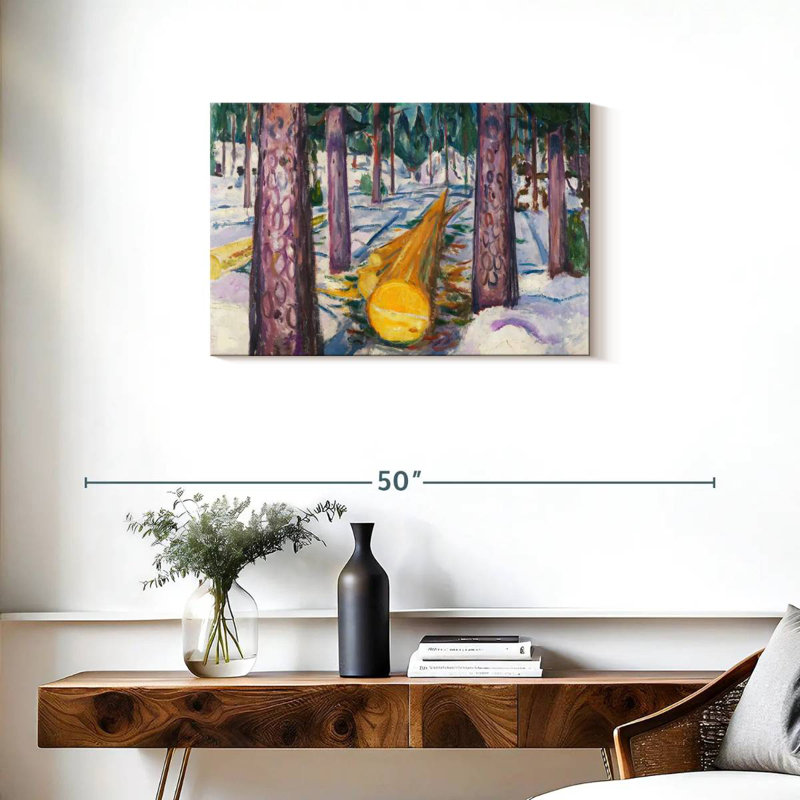 Alvord The Yellow Log, 20" H x 30" W