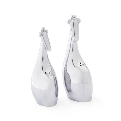 Nambe Savanna Giraffe S/P Shakers