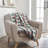Artisan Block Pattern Cotton Throw with Fringe