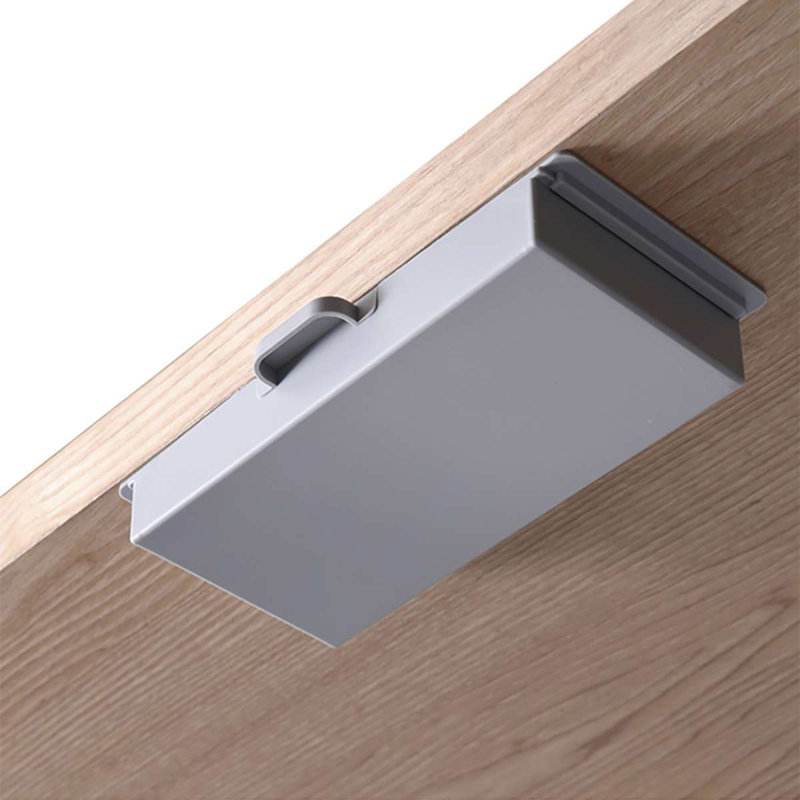 Marqual 1.4'' H x 9.3'' W x 4.1'' D Desk, Black