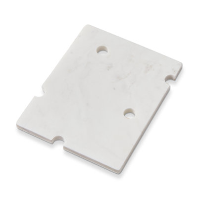 Swiss Cheese Marble Board White Everyday