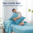 Cooling Fitted Sheet with Pillowcase, Q-Max Cooling Fabric, Silky Smooth-100752560