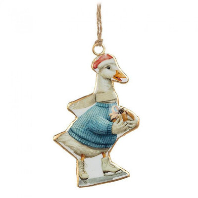 4'' Metal Christmas Ornament