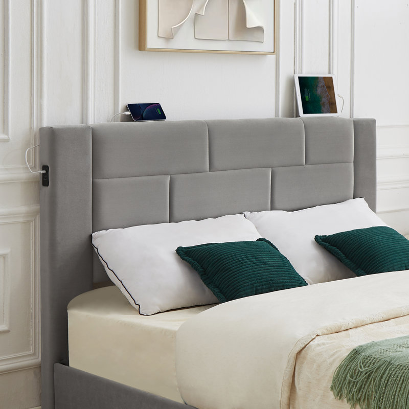 Rotella Piece Bedroom Set, Dark Gray, Queen