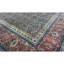 Hand-Knotted High-Quality Navy and Rust Area Rug
