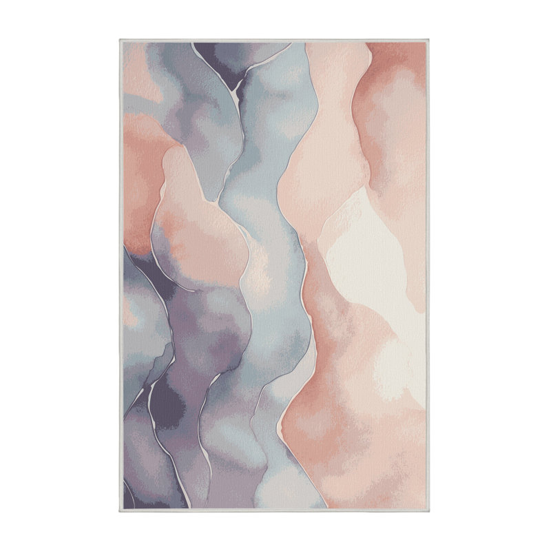 Celestial Flow Rug, Round 6'