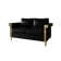 Snaresbrook Fabric 56.3'' Reception Loveseat
