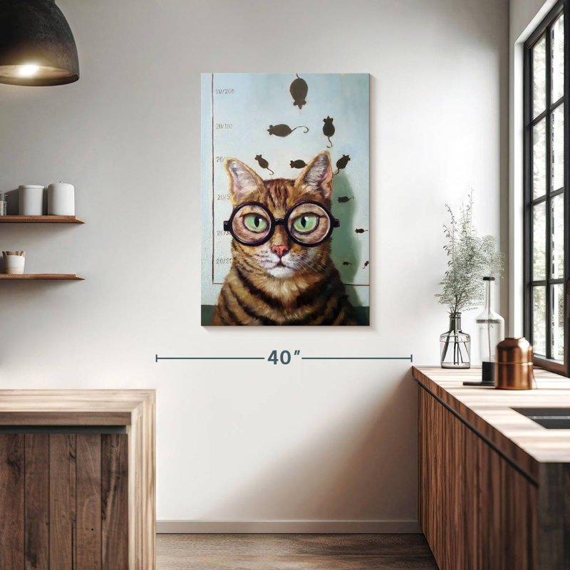Examen des yeux Ketti Feline, H 39 po x l 26 po