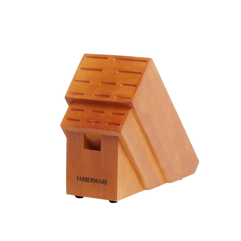 Farberware Farberware 18-Piece Never-Needs-Sharpending Knife Block Set