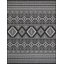 Tapis intérieur / extérieur noir / ivoire Waikiki Domek-71898231-5858389