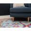 Bleu géométrique Tapis décoratif Sierra-40277126