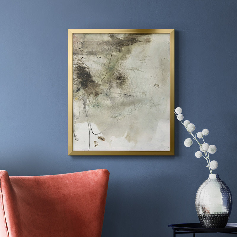 Toile encadrée de qualité supérieure Soft Inspiration IV - prête à être accrochée, Or, H 24 po x l 20 po