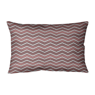 Rhonda Cheval Chevron Reversible Throw Pillow