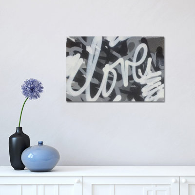Black & White Love by Kent Youngstrom - Wrapped Canvas Print