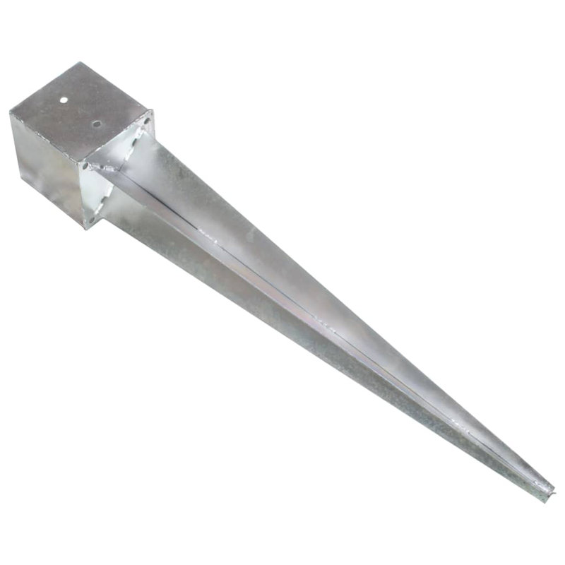 Pontianak Silver Metal Fencing, 91cm H x 14cm W x 14cm D