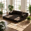 Twin 78.74'' Upholstered Convertible Sofa