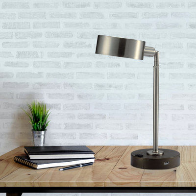 15" Led W/Usb Port Desk Lamp (1pc/Ctn) (0.37/3.33)