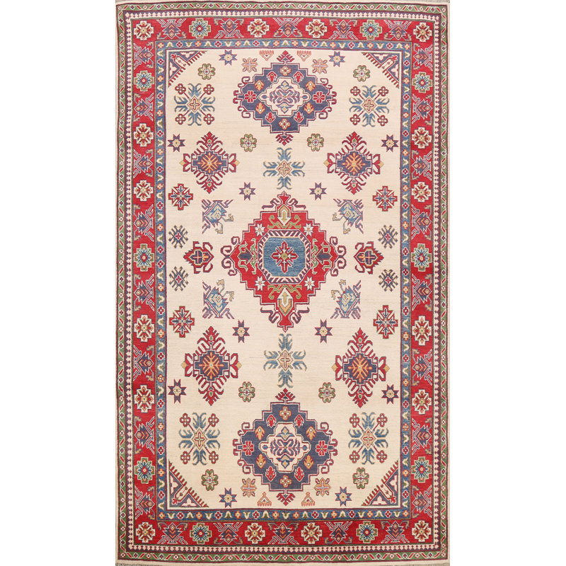 One-of-a-Kind 6'6" X 9'8" New Age Wool Area Rug in