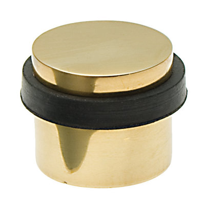 Meadowlakes Brass Floor Fixed Door Stop
