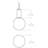 Globe Small Clear Acrylic Single Pendant-98167589-100929722
