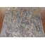 Tapis en laine / soie à motif abstrait végétal 9x12