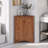 Triangle Bathroom Storage Cabinet With Adjustable Shelves, Freestanding Floor Cabinet-1612756241