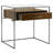 Glass End Table with Storage-2087749658
