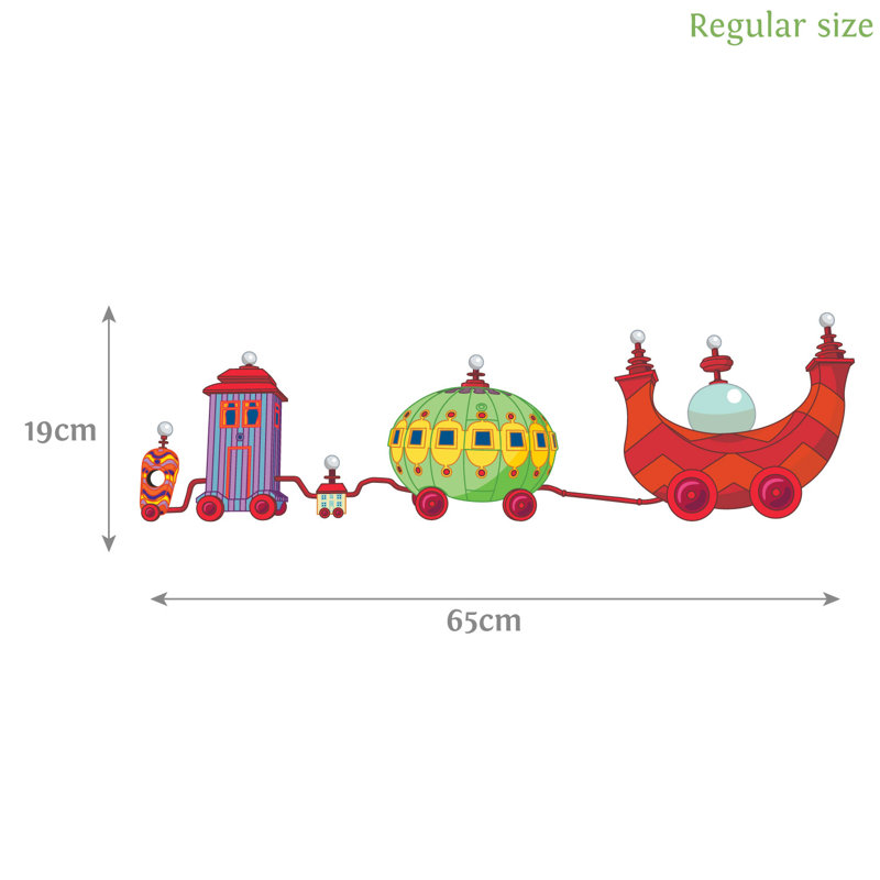 Wall Decal, 19cm H x 65cm W