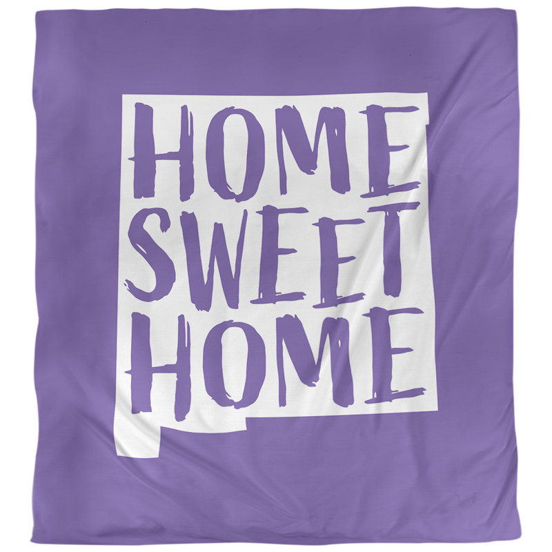 Housse de couette home new mexico new, Mauve, Microfibre