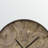 Lepine Round Wall Clock in Brown with Transitional Style