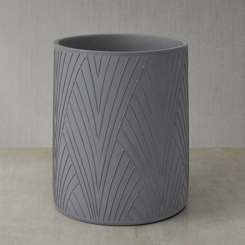Aleiha Waste Basket Case Pack 4, Gray