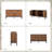 Whetsel Modern 55" W Sideboard with 4 Swinging Door and Adjustable Shelves-2039018802