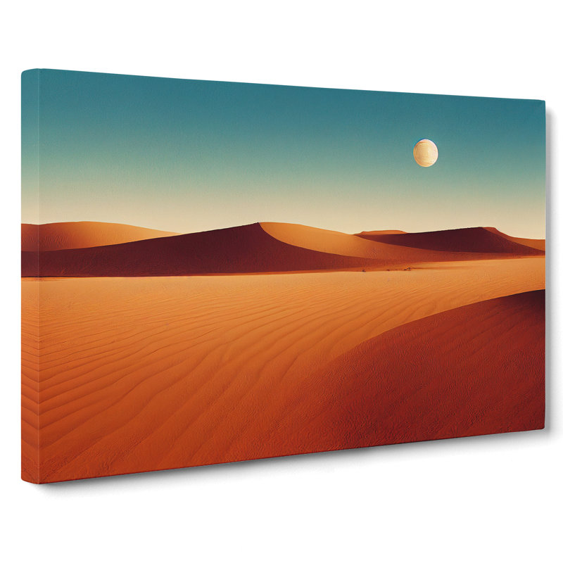 Modern Desert - Wrapped Canvas, 40cm H x 60cm W x 3cm D
