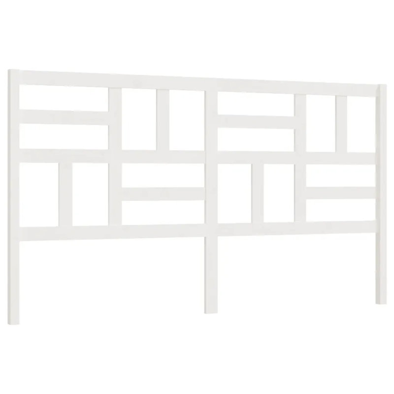 Mertz Solid Wood Headboard, White, 186 x 104 cm