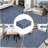 Washable Area Rug, Soft Non-Slip Modern Rug for Bedroom, Living Room, Office, Dining Room, Thin-980790422