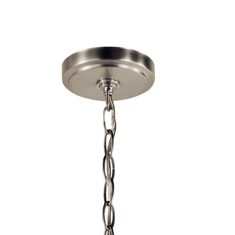 Winslow 9 - Light Dimmable Tiered Chandelier, Brushed Nickel
