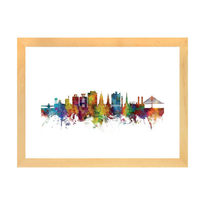 " Charleston, South Carolina Skyline " by Michael Tompsett